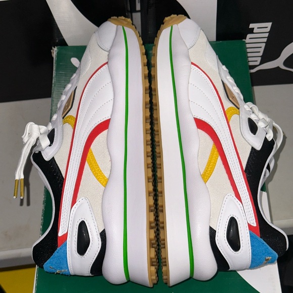 Puma “Street Rider WH” Men’s Size 11 US *New with og Box*  Style code 375820 01 - Picture 7 of 10